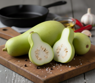 Our Bottle Gourd is freshly sourced from trusted farms and carefully selected to ensure excellent quality, freshness, and natural taste. Grown under suitable farming conditions, it is widely used in culinary preparations and valued for its nutritional benefits. The bottle gourd is hygienically packed in durable bag packaging to maintain freshness and protect the produce during handling and transportation. Each bag contains a net weight of 6 kg with a gross weight of 6.1 kg, making it suitable for efficient storage, easy handling, and export-ready supply.