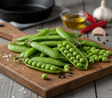 Our Green Peas are freshly harvested from trusted farms and carefully selected to ensure superior quality, freshness, and natural sweetness. Grown under suitable agricultural conditions, they are widely used in culinary preparations and valued for their taste and nutritional benefits. The green peas are hygienically packed in sturdy box packaging to maintain freshness and protect the produce during handling and transportation. Each box contains a net weight of 2 kg with a gross weight of 2.6 kg, making it suitable for efficient storage, easy handling, and export-ready distribution.