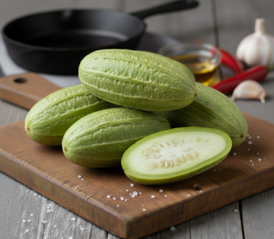 Our Pointed Gourd is freshly sourced from trusted farms and carefully selected to ensure excellent quality, freshness, and natural taste. Grown under suitable agricultural conditions, it is widely used in culinary preparations and valued for its nutritional benefits. The pointed gourd is hygienically packed in durable net bag packaging to maintain freshness and allow proper ventilation during handling and transportation. Each bag contains a net weight of 4 kg with a gross weight of 4.1 kg, making it suitable for efficient storage, easy handling, and export-ready supply.